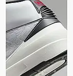 AllOriginal com ua Кросівки Air Jordan 2 Retro Shoes White/Grey DR8884-102 РОЗМІРИ ЗАПИТУЙТЕ, фото 9