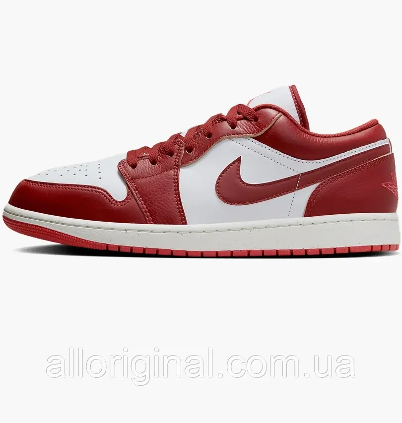 AllOriginal com ua Кросівки Air Jordan Air 1 Low Se Red/White FJ3459-160 РОЗМІРИ ЗАПИТУЙТЕ, фото 1