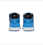 AllOriginal com ua Кросівки Air Jordan Air 1 Mid Shoes Black/Blue DQ8426-401 РОЗМІРИ ЗАПИТУЙТЕ, фото 4