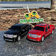 Пікап на радіоуправлінні GMC Червоний | Машинка на пульті управління | Машина на радіокеруванні, фото 9