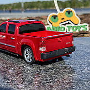 Пікап на радіоуправлінні GMC Червоний | Машинка на пульті управління | Машина на радіокеруванні, фото 5