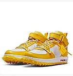 AllOriginal com ua Кросівки Nike X Off-White™ Air Force 1 Mid Sp Lthr Yellow/White DR0500-101 РОЗМІРИ, фото 4