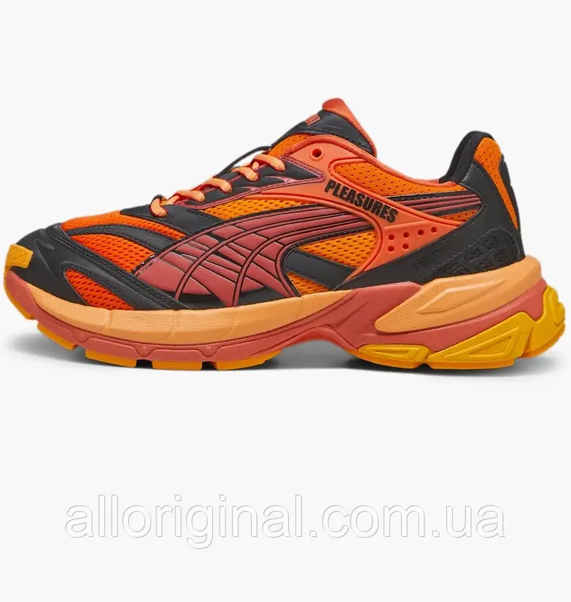 AllOriginal com ua Кросівки Puma X Pleasures Velophasis Layers Orange/Black 393301-02 РОЗМІРИ ЗАПИТУЙТЕ, фото 1