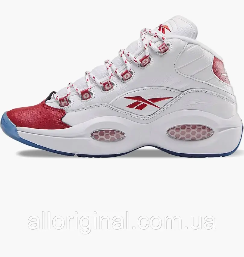 AllOriginal com ua Кросівки Reebok Question Mid 2024 White/Red 100074721 РОЗМІРИ ЗАПИТУЙТЕ, фото 1