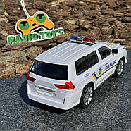 Поліцейська машинка на радіоуправлінні Lexus LX500 32см | Машинки на пульті управління | Джип поліція на радіокеруванні, фото 4