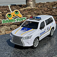 Поліцейська машинка на радіоуправлінні Lexus LX500 32см | Машинки на пульті управління | Джип поліція на радіокеруванні, фото 2