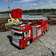 Пожежна машинка на радіоуправлінні ДСНС | Машинка на пульті управління | Пожежна машина на радіокеруванні, фото 2