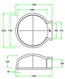 Дров'яна піч FVR110 VALORIANI Італія, фото 2