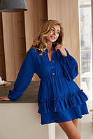 Гарна жіноча сукня з мусліну у кольорах (Норма), фото 5