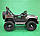 Дитячий повнопривідний електромобіль моделі Jeep 4x4 Wrangler Rubicon Grey / Сірий, фото 3