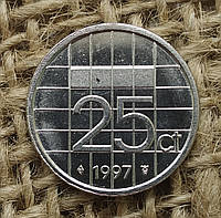 25 центiв 1997 року. Нiдерланди