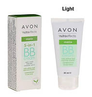 ТОНАЛЬНИЙ матувальний крем ВВ SPF15, Extra Light / Екстрасвітлий, AVON NUTRA EFFECTS 30 МЛ