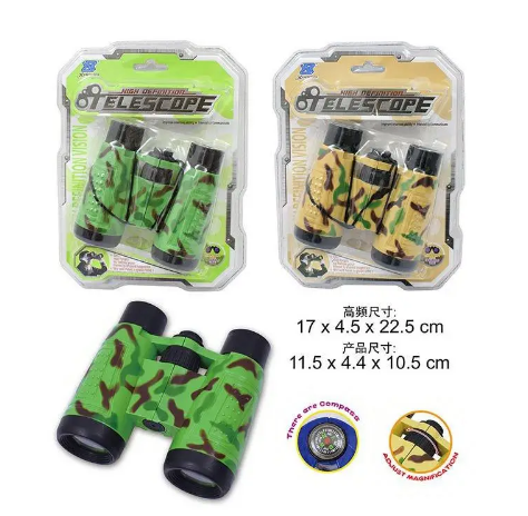 Бінокль арт. 13720-1 (192шт/2)   2кольори, планш. 17*4,5*22,5, шт, фото 1
