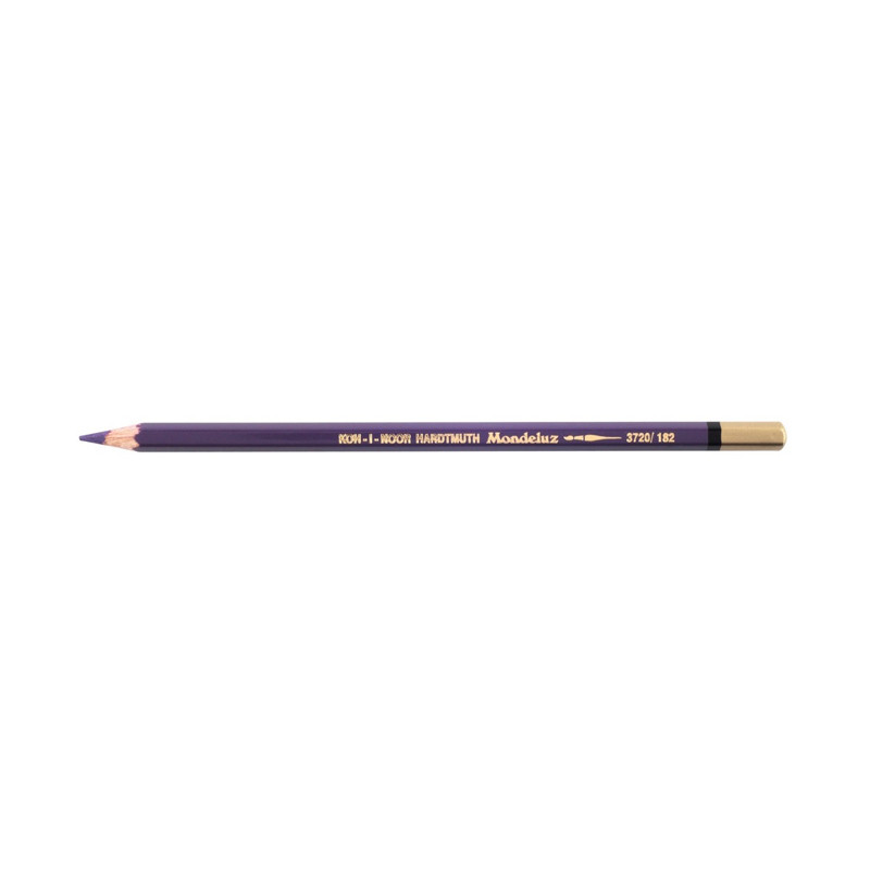 Олівець акварельний "Kooh-i-Noor" 3720/182 MONDELUZ dark violet 2/темно-фіолет.2, шт, фото 1