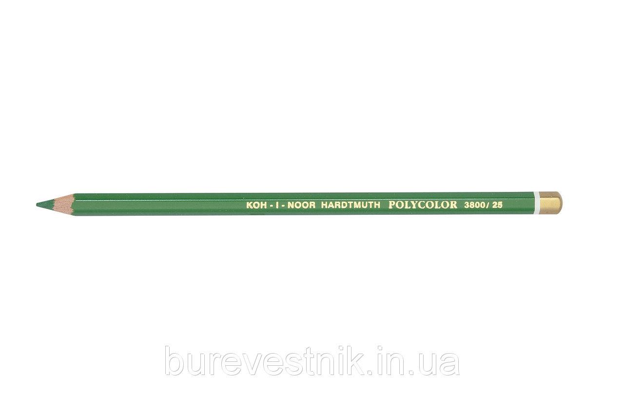 Олівець художній "Kooh-i-Noor" POLYCOLOR 3800/25 meadow green/луговий зелений, шт