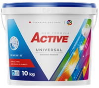 Порошок для прання універсальний Active Universal 10 kg (відро)