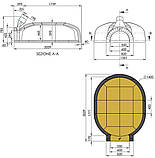 Дров'яна піч GR140х180 VALORIANI Італія, фото 2