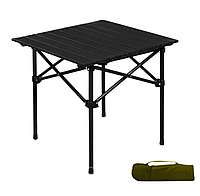 Алюминиевый складной столик на природу, Походный раскладной столик для кемпинга квадратный