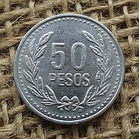 50 песо 2008 року. Колумбiя