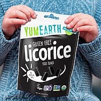 Лакрица licorice YumEarth органическая солодка черная 142 г