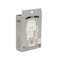 Мережевий зарядний пристрій Remax Flinc RP-U29 2.1 A 2*USB (White)