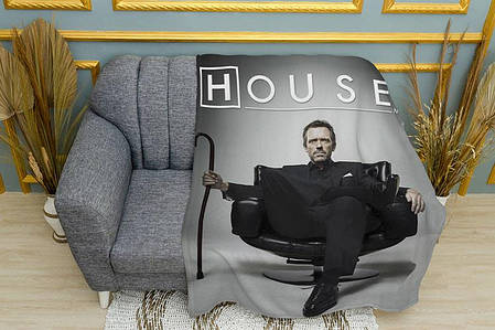 Плед «Доктор Хаус. Постер. House M.D. POSTER», фото 1
