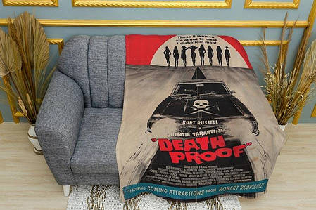 Плед «Death Proof. Tarantino. Poster», фото 1