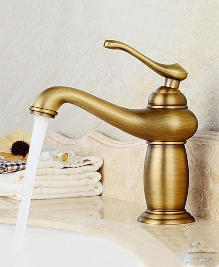 Змішувач для умивальника DECO 0169-4 Бронза