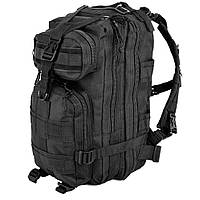 Тактический рюкзак Tactic 1000D для военных, охоты, рыбалки,  походов, путешествий и спорта. Цвет: черный upg