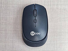 Мишка миша бездротова Lenovo Lecoo WS202 800-1200-1600dpi сіра, фото 4
