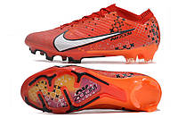 Бутсы Nike Air Zoom Mercurial Vapor XV FG Красные Найк вапор красные Футбольная обувь с шипами Для футбола