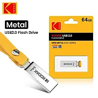 Флеш накопичувач Металевий флешка Kodak K122 USB 2.0 64GB Kodak 64ГБ