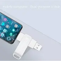 Флеш накопичувач-пам'ять 3в1 Bliksem TYPE-C+Micro USB+USB2.0 OTG 64GB Флешка Bliksem 64ГБ