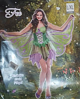 Жіночий карнавальний костюм метелик, дюймівочка, ельф L XL
