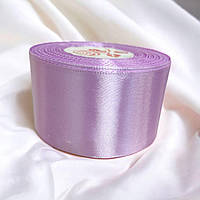 Стрічка атласна 5 см.світло Бузкова ( за 1 метр), А5-90