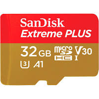 Карта памяти SanDisk 32GB microSD class 10 V30 Extreme PLUS (SDSQXBG-032G-GN6MA) g