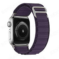 Ремешок для часов Apple Watch Alpine Loop 42/44/45/49 mm, ремень для часов сменный фиолетовый