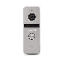 Кольорова Full HD відеопанель із високою роздільною здатністю BT-400FHD Silver, кут огляду 120°