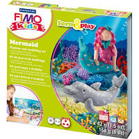 Набір для творчості Fimo Kids Русалка 4 кольори х 42 г (4007817806258) g