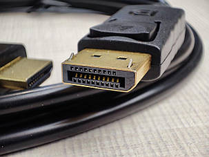 Кабель DP - HDMI 1.8м 4K Ultra HD, фото 3