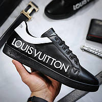 Мужские кроссовки Louis Vuitton Black And White