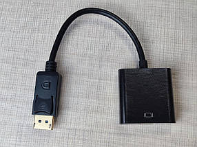 Перехідник DisplayPort - HDMI, кабель 10см
