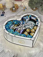 Подарочный бокс «Люблю тебя мамочка №2» с конфетами, мыльными розами и косметикой