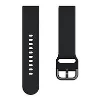 Комплект для годинника Amazfit GTS4 чорний (чохол + силіконовий ремінець 20 мм), фото 8