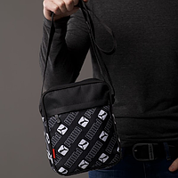 Мессенджер Пума Puma барсетка сумка Брендовая барсетка Барсетка кожаная барсетка на плечо лого мікс