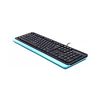 Клавіатура A4Tech FKS10 USB Blue, фото 4
