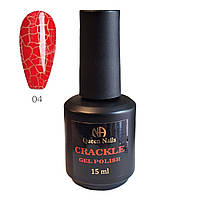 Кракелюра гель лак 15 мл Crackle гель лак Queen Nails