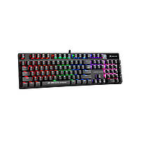 Клавіатура Xtrike ME GK-980 6 colors-LED Mechanical Red Switch USB Black (GK-980), фото 4