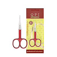 Ножницы для удаления кутикулы QPI Professional красные 10 см