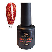 Кракелюра гель лак 15 мл Crackle гель лак Queen Nails